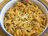 Roasted Red Bell Pepper Pasta