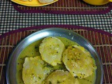 Rontas and Thoy | Rice-flour Pooris and Lenthils | Konkani Dish