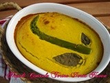 Flan di asparagi al curry