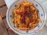 Riccioli alla crema di peperoni