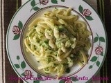 Scialatielli al limone con Avocado e Gamberetti