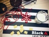 Black & White Coconut Cookies