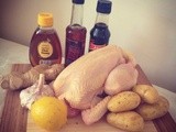 Glazed Roast Chicken - Love Every Mouthful