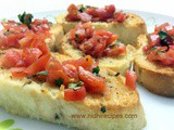 Bruschetta with Tomato and Basil