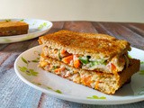 Vegetable Curd Sandwich