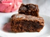 Chewy Fudge Chocolate Brownie (Egg less)