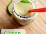 Green Chutney Buttermilk - Summer Weight Loss Diet Drink