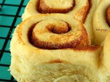 An Eggless Cinnamon Rolls Recipe Using Tangzhong Method | Breakfast Rolls Recipe From Scratch