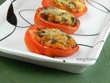 Andalusian Stuffed Tomatoes | Stuffed and Baked Tomatoes