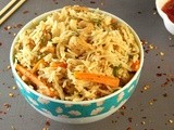 Chicken Fried Rice Using Homemade Peri Peri Sauce