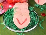 Egg-Less Valentine Cookies Coated With Candy Melts | Basic Sugar Cookies Decorated With Sugar Sprinkles