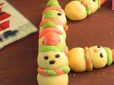 Eggless American Snowman Cookies