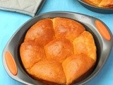 Eggless Bavaria Dampfnudel | Steamed Sweet Dumpling from Oven