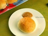 Eggless Kopitiam Milk Buns with Express Caramel Kaya | Malaysian Coffee Shop Buns