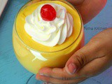 Eggless Mango Mousse Recipe From Scratch