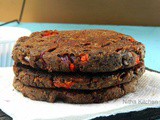 Homemade Black Bean Patties | Black Bean Veggie Burgers | How to soak and cook Black Beans