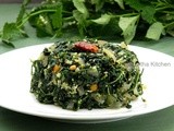 Manathakali Keerai Poriyal | Greens Stir Fry