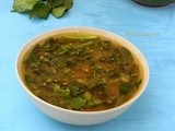 Manathakkali Keerai Paruppu Rasam | Herbal Dal Soup