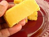 Mysore Pak | Melt in Mouth Sweet with Reduced Ghee Recipe