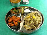 Popular Thalapakattu Mutton Biryani Recipe | Thalapakatti Biriyani Seimurai | Green Chicken Biriyani Recipe