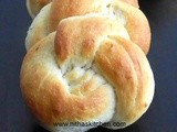 Potato Stuffed Soft Buns | Rosette | Kaiser Shaped Vegetarian Dinner Rolls