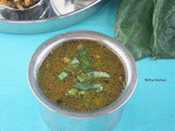 Vetrilai Paruppu Rasam | Pan Leaves Rasam