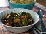 Alu bhindi fry