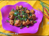 Chilly paneer dry/paneer recipes