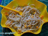 Corn spaghetti