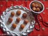 Dry gulab jamoon with milk powder/diwali sweets