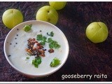 Gooseberry raita/nellikai pachadi