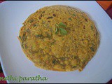 Methi paratha/lunch box idea