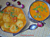 Mini idli sambhar