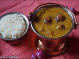 Onion sambhar/kuzhambu recipes