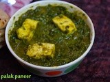 Palak paneer