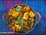 Paneer jalfrezi