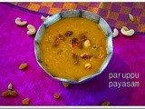 Paruppu payasam