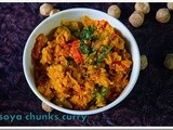 Soya chunks curry