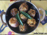 Stuffed brinjal curry
