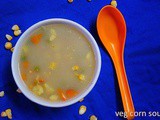 Veg corn soup