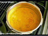 Carrot Kheer–Summer Drinks