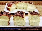 Eggless Bienenstich Kuchen (German Bee Sting Cake)