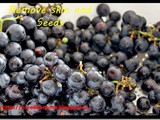 How to remove seeds from Grapes but retaining the skin
