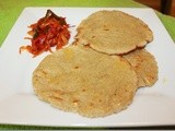 Jowar Roti / Cholam Roti / Sorghum Roti