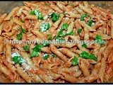 Pasta with Tomato and Almond Pesto (Pesto Alla Trapanese)