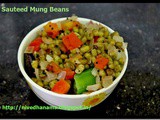 Sautéed Mung Beans / Mung Beans Curry