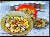 Spicy Corn Salad / Corn Chaat