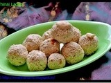 Thinai Laddu - Quick Easy and Healthy Sweet