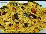 Vangi bath / Brinjal Rice - Karnataka