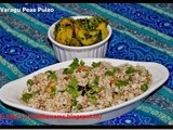 Varagu Peas Pulao / Kodo Millet Peas Pulao